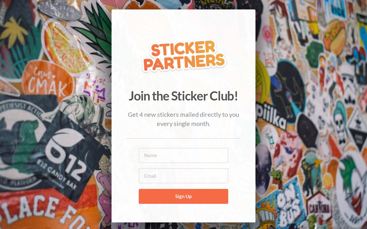 Participant Sticker Sticker Partnes